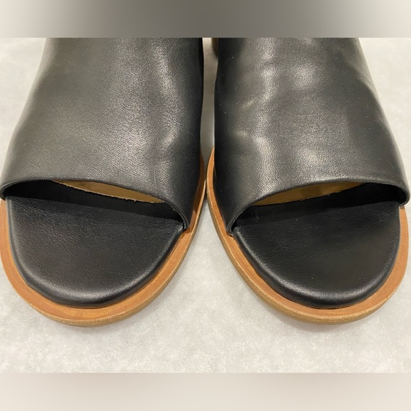 Sofft Aneesa black leather open toe mule Women size 11M - Picture 10 of 11